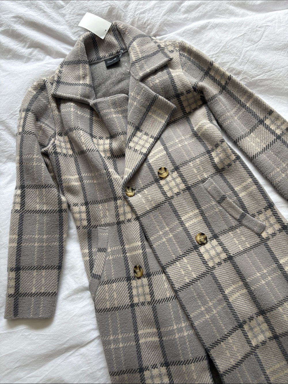 NWT Knit Trench